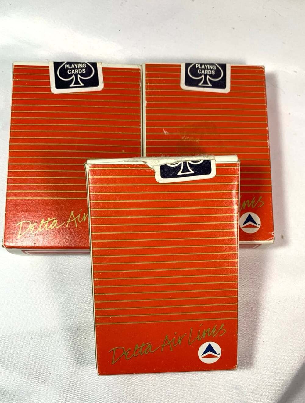 Vintage Delta Airlines Playing Cards